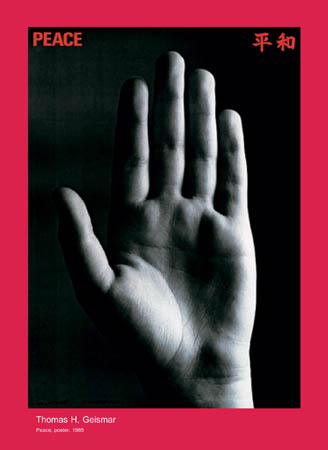 Thomas H, Geismar- Peace, poster, 1985